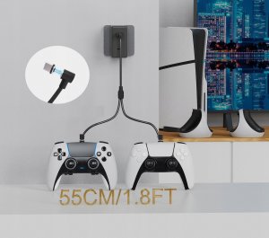 JYS Uchwyt Wieszak Haczyk Na Pady Gogle Do Sony Playstation 5 Ps5 / Ps5 Slim / Jys-p5171 8