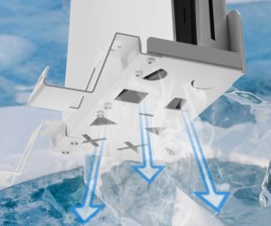 JYS Uchwyt Ścienny Na Ścianę Wieszak + Kabel 2w1 Do Sony Playstation 5 Ps5 Slim / Jys-p5177 4