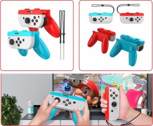 JYS Zestaw 15w1 Akcesoria Uchwyty Mocowania Sport Nintendo Switch / Switch Oled / Ns253 10