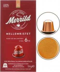 MERRILD Kapsułki do Nespresso Merrild 103 Mellemristet 56g 1