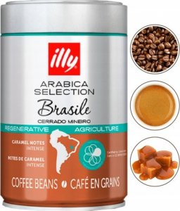 Kawa ziarnista illy illy ARABICA SELECTION BRAZIL REGENERATIVE KAWA ZIARNISTA 250GR 1