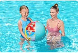 Bestway Piłka plażowa dla dzieci, Disney Princess, 51 cm 7