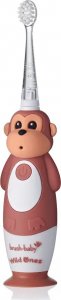 Szczoteczka Brush-baby WildOnes Monkey Brązowa 3