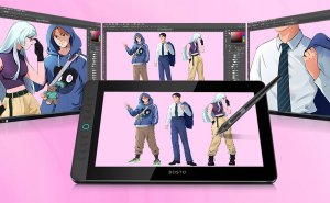 Tablet graficzny Bosto Graphic Tablet BT-13HDKT 3