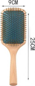 Triton Szczotka drewniana Paddle Brush do włosów YEYE 7