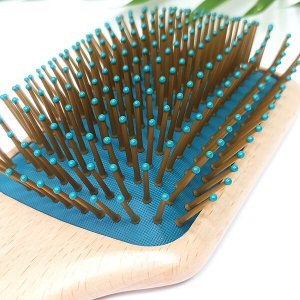 Triton Szczotka drewniana Paddle Brush do włosów YEYE 10