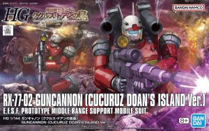 Figurka HG 1/144 RX-77-02 GUNCANNON (CUCURUZ DOAN'S ISLAND Ver.) 1