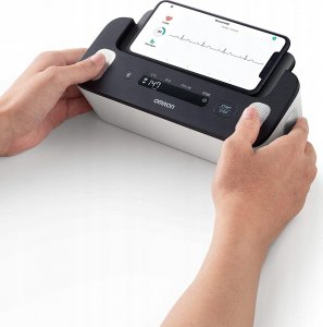 Ciśnieniomierz Omron  Omron Complete HEM-7530T-E3 EKG 2w1 BT biało-czarny 3