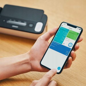 Ciśnieniomierz Omron  Omron Complete HEM-7530T-E3 EKG 2w1 BT biało-czarny 4