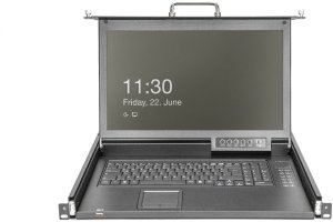 Konsola KVM Digitus KVM 17" TFT Konsola GE Klawiatura 4