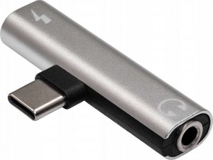 Adapter USB Akyga AKYGA Adapter AK-AD-71 USB type C m / USB type C f / Jack 3.5 mm DAC 1