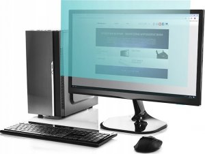 Filtr Qoltec Filtr światła niebieskiego Qoltec 21.5" | 16:9 | Ochrona wzroku | Anti Glare | Matowy | na monitor 1