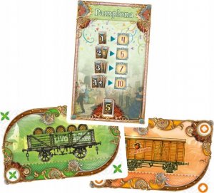 Rebel Dodatek do gry Wsiąść do Pociągu: Kolekcja Map 8 - Półwysep Iberyjski i Korea Południowa 5