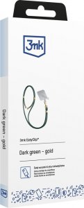 3MK Smycz do telefonu - 3mk EasyClip - Ciemny Zielony (złoty) 14