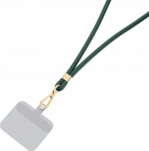 3MK Smycz do telefonu - 3mk EasyClip - Ciemny Zielony (złoty) 8