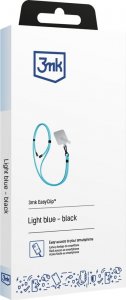 3MK Smycz do telefonu - 3mk EasyClip - Jasny niebieski 14