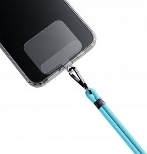 3MK Smycz do telefonu - 3mk EasyClip - Jasny niebieski 4