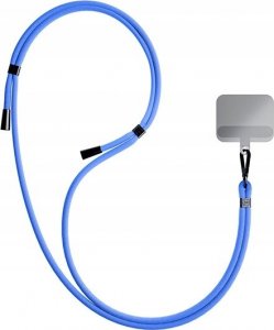 3MK Smycz do telefonu - 3mk EasyClip - Niebieski (czarny) 6