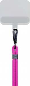 3MK Smycz do smartfona EasyClip Pink (black) 5