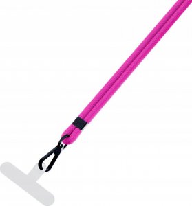 3MK Smycz do smartfona EasyClip Pink (black) 9