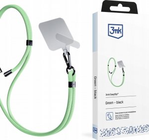 3MK Smycz do telefonu - 3mk EasyClip - Zielony (czarny) 12