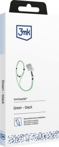 3MK Smycz do telefonu - 3mk EasyClip - Zielony (czarny) 13