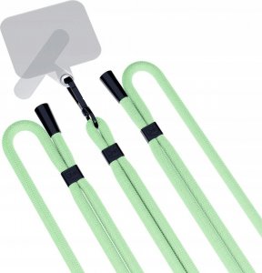 3MK Smycz do telefonu - 3mk EasyClip - Zielony (czarny) 3