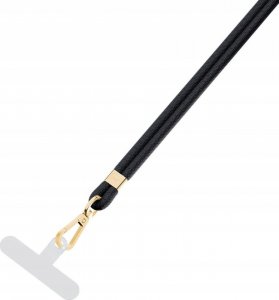 3MK Smycz do telefonu - 3mk EasyClip - czarna (złoty) 8