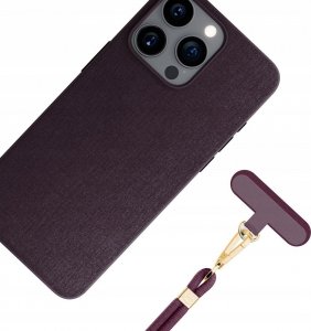 3MK Smycz do telefonu - 3mk EasyClip Elite - Mulberry (gold) ) 11