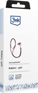 3MK Smycz do telefonu - 3mk EasyClip Elite - Mulberry (gold) ) 14