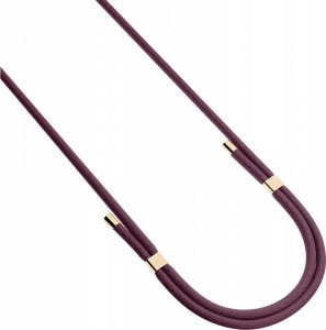 3MK Smycz do telefonu - 3mk EasyClip Elite - Mulberry (gold) ) 3