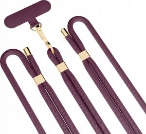 3MK Smycz do telefonu - 3mk EasyClip Elite - Mulberry (gold) ) 7