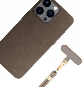 3MK Smycz do telefonu EasyClip Elite - Taupe (beżowa ze złotymi dodatkami) 11