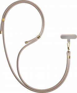 3MK Smycz do telefonu EasyClip Elite - Taupe (beżowa ze złotymi dodatkami) 2