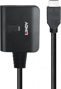 Lindy Adap Lindy 2 Port HDMI 4K60 Splitterkabel 2