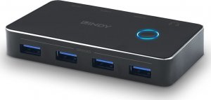 HUB USB Lindy Adap Lindy USB 3.0 Sharing Switch 2:4 5