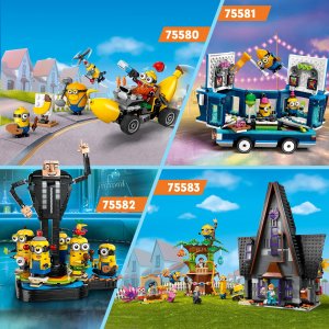 LEGO Minions Imprezowy autobus minionków (75581) 9