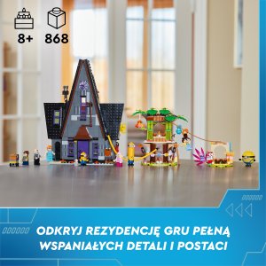 LEGO Minions Rodzinna rezydencja Gru i minionków (75583) 3