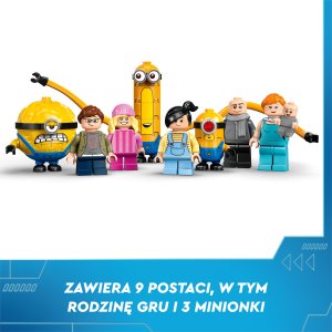 LEGO Minions Rodzinna rezydencja Gru i minionków (75583) 7