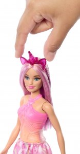 Lalka Barbie Mattel Lalka Barbie Jednorożec, różowy strój 2