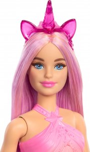 Lalka Barbie Mattel Lalka Barbie Jednorożec, różowy strój 3