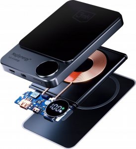 Powerbank 3MK MagSynergy 5000mAh Czarny 9