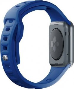 3MK 38/40/41 mm Blue - 3mk Silicone Watch Strap for Apple 4
