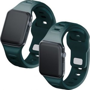 3MK 38/40/41 mm Evergreen - 3mk Silicone Watch Strap for Apple 5