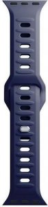 3MK 38/40/41 mm Ocean Blue - 3mk Silicone Watch Strap for Apple 7