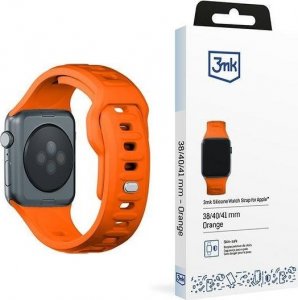 3MK 38/40/41 mm Orange - 3mk Silicone Watch Strap for Apple 1