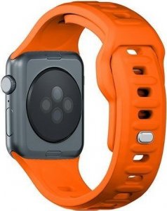 3MK 38/40/41 mm Orange - 3mk Silicone Watch Strap for Apple 11