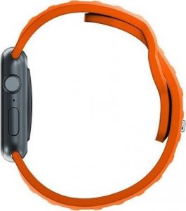 3MK 38/40/41 mm Orange - 3mk Silicone Watch Strap for Apple 2
