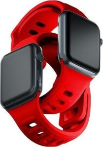 3MK 38/40/41 mm Red - 3mk Silicone Watch Strap for Apple 13