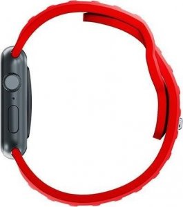 3MK 38/40/41 mm Red - 3mk Silicone Watch Strap for Apple 2